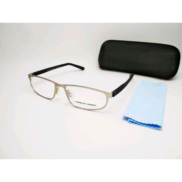 Kacamata frame kacamata premium porsche design p8161 silver