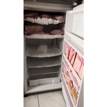 freezer aqua preloved bekas asi