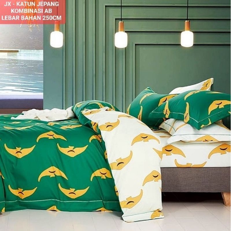 TOKO JAYATEX KAIN SPREI BAHAN KATUN JEPANG FULL KATUN METERAN