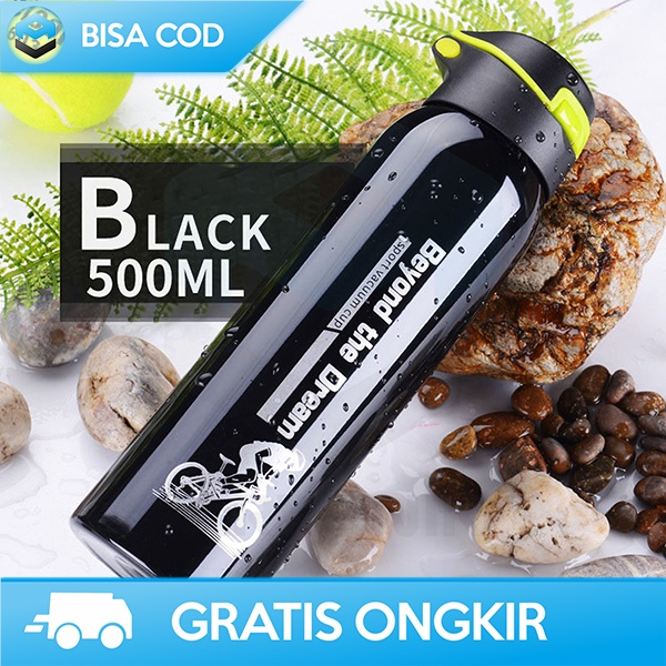 BOTOL MINUM TERMOS KETTLE DRINK BOTTLE TAHAN PANAS/DINGIN STAINLESS