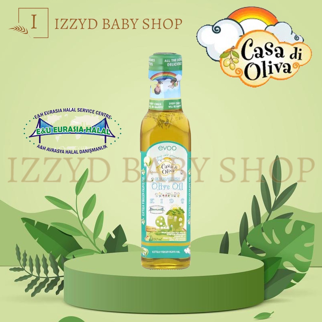 Evoo Casa di Oliva Minyak Zaitun Mpasi anak  for kids minyak zaitun 250ml evoo