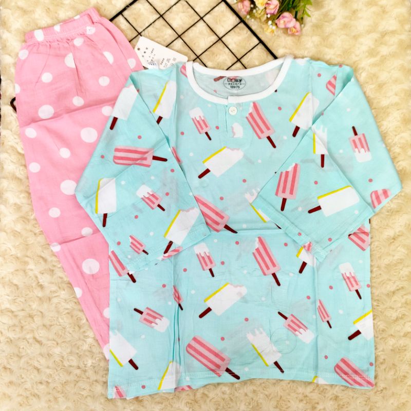 Baju Tidur Anak Rayon / Piyama Rayon