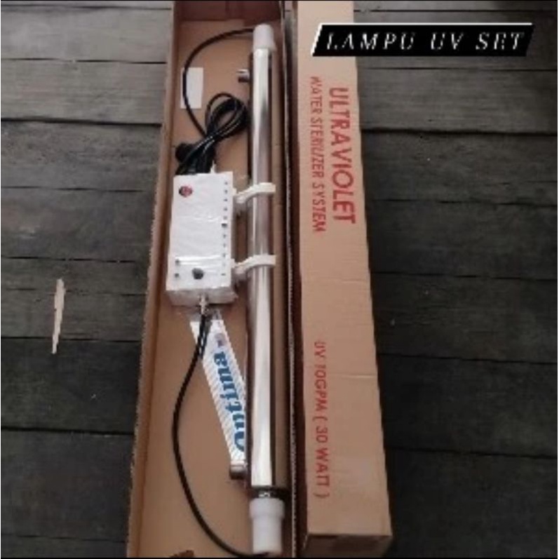 Lampu UV 30watt Set ( Lengpak dengan tabung dan balast)