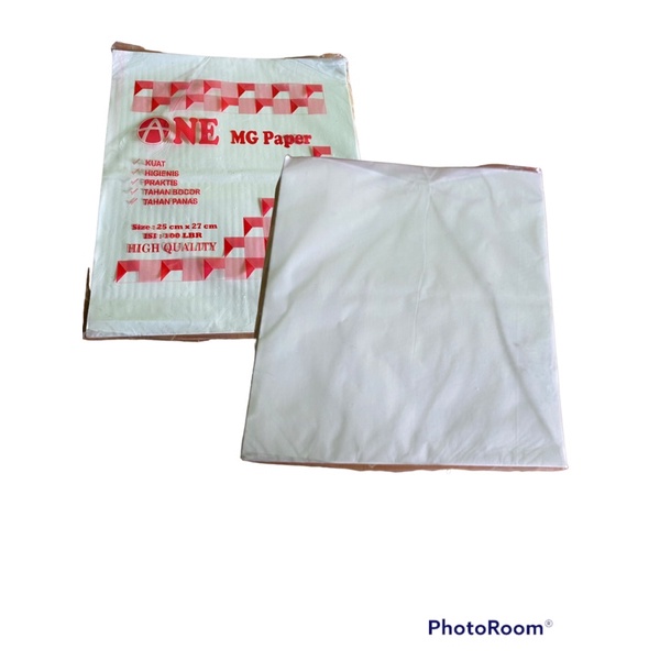 

kertas nasi kfc putih polos