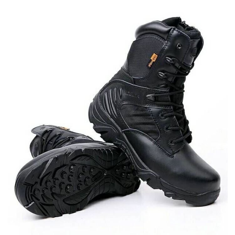 SEPATU TACTICAL OUTDOOR DELTA HITAM 8INCH IMPORT USA SEPATU PDL