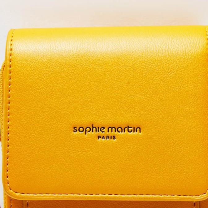 Tas Dompet Hp Wanita Sebielle Yellow Sophie martin paris original