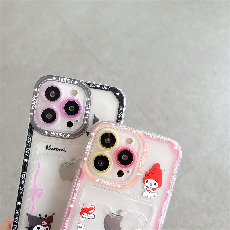 Soft Case TPU Motif Kartun Melody Koloomi Untuk IPhone 14 13 11 Pro Max 8 7 Plus X XS XR