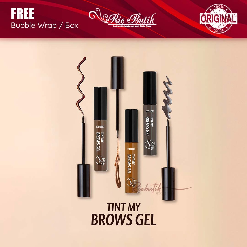 Etude House Tint My Brows Gel Original Ori Asli Tattoo Tato Alis