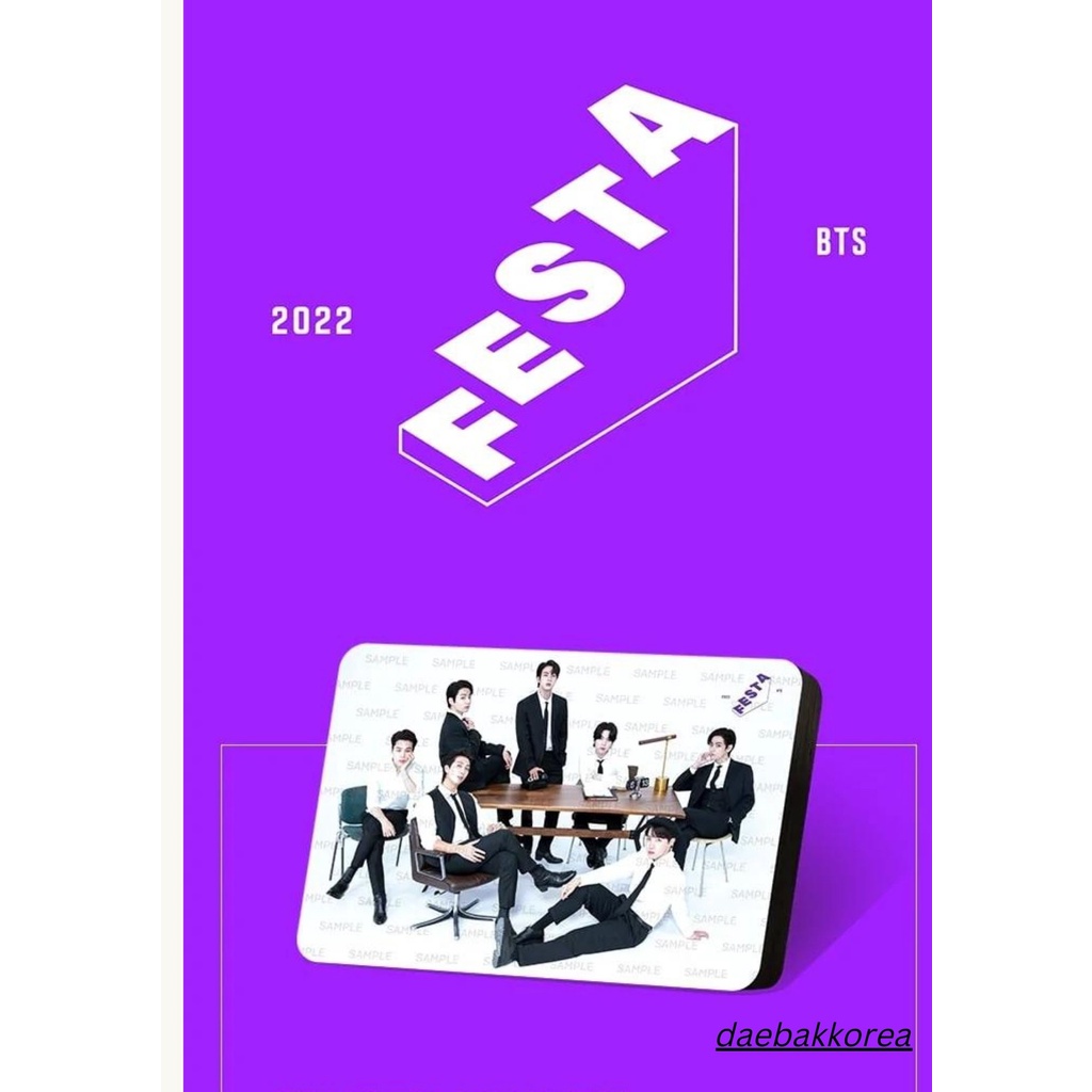 (Ready stok) BTS 2022 FESTA Photo Frame