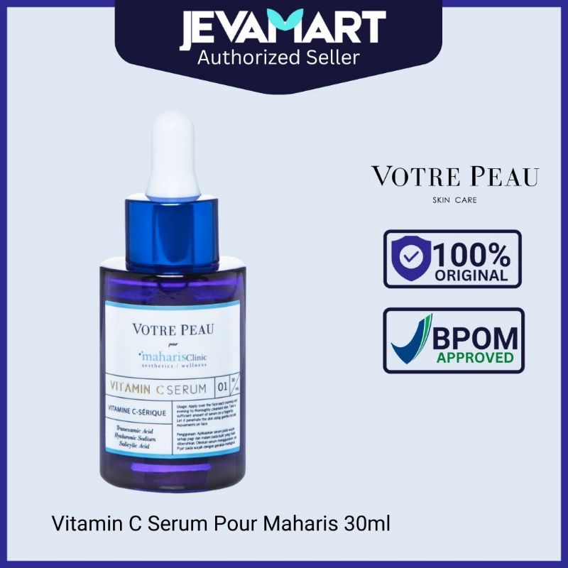 Jual Votre Peau Vitamin C Serum Pour Maharis Clinic 30ml - Serum
