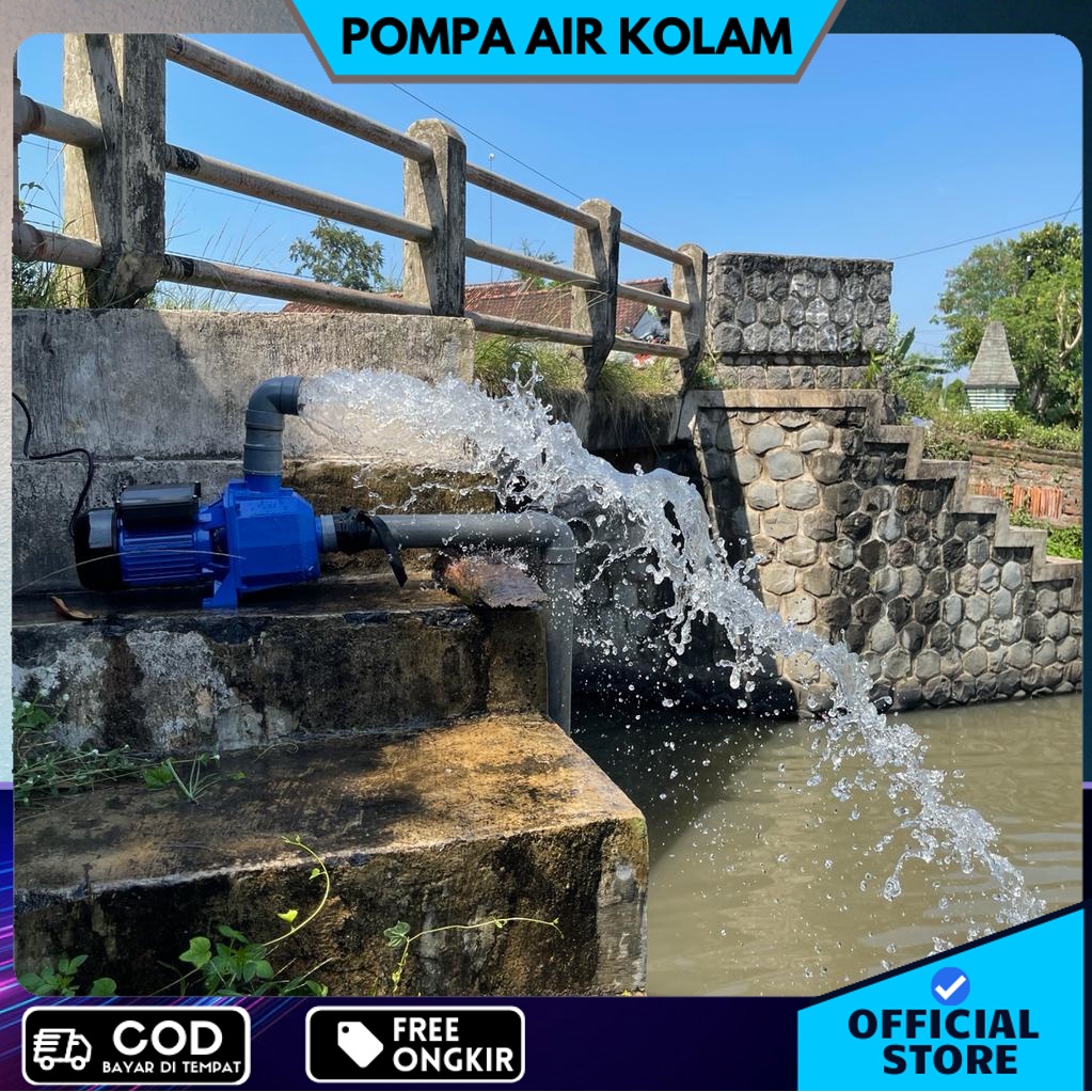 Mesin pompa air modifikasi JET 500 pompa air kolam ikan semburan SUPER BESAR RENDAH LISTRIK