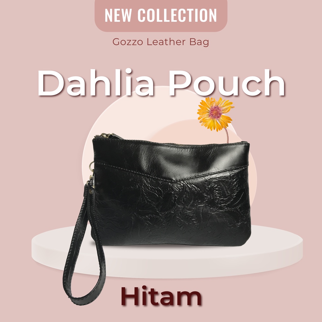 NEW!!! DAHLIA POUCH WITH 6 SLOT CARD//FREE GRAFIR NAMA DAN LOGO PERUSAHAANMU