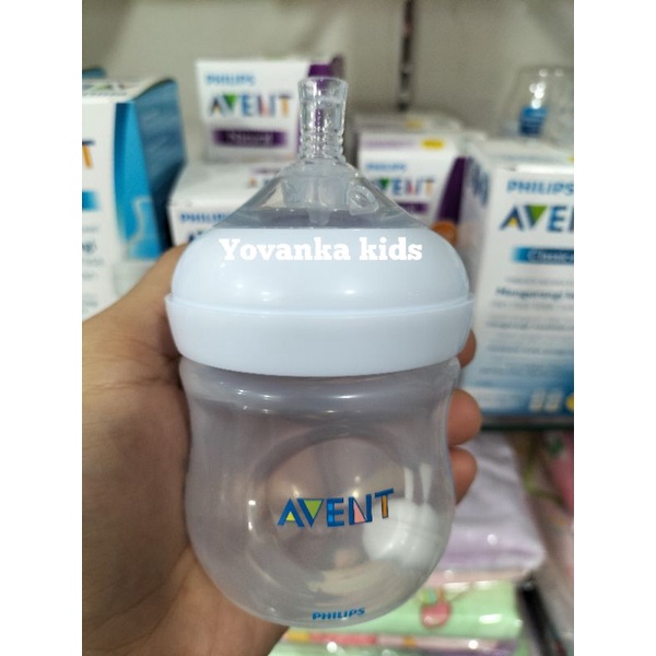 Paket Botol Natural Dengan Sedotan Ukuran 125Ml BPA Free