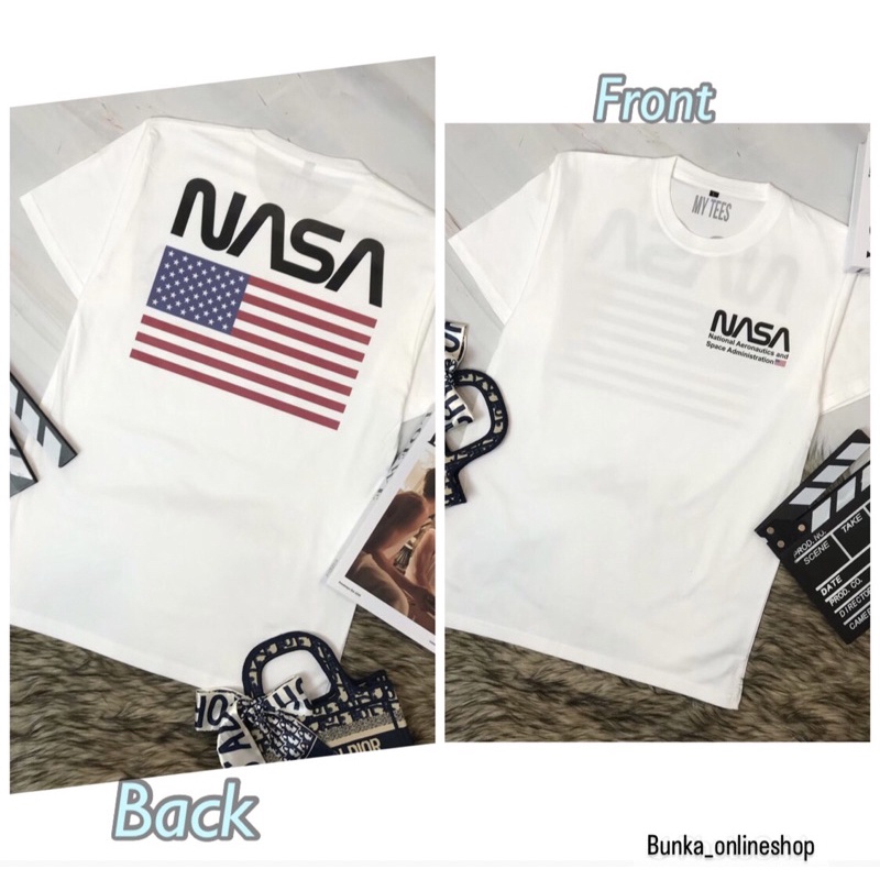 KAOS NASA ORIGINAL IMPORT // BAJU NASA IMPORT