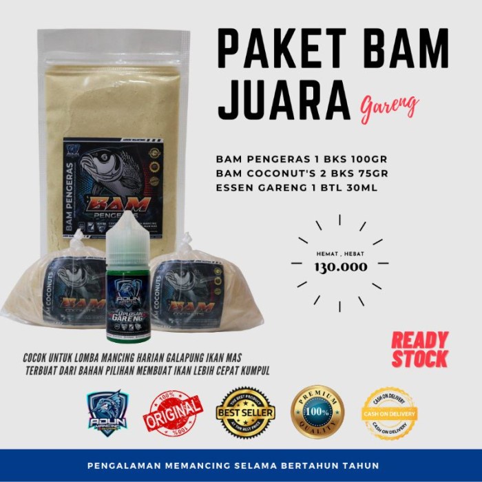 PAKET GARENG BAM COCONUT ADUN MANCING