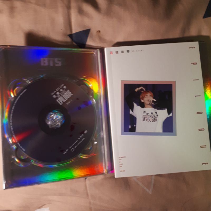 BTS BANGTAN SEONYEONDAN HYYH EPILOGUE DVD + V / TAEHYUNG PHOTOCARD