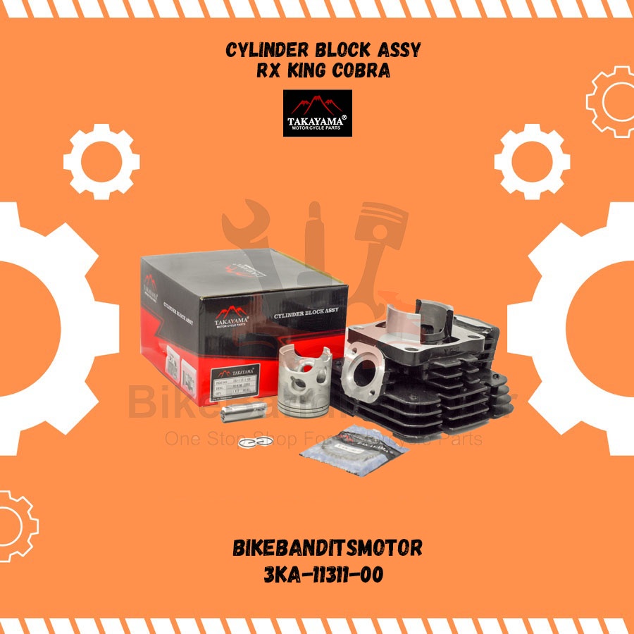 Cylinder Block Assy / Block Seher Rx King Cobra Takayama