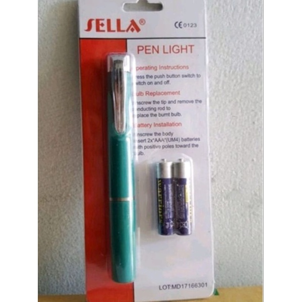 Penlight Medis Sella LED / Diaqnostiq Lamp