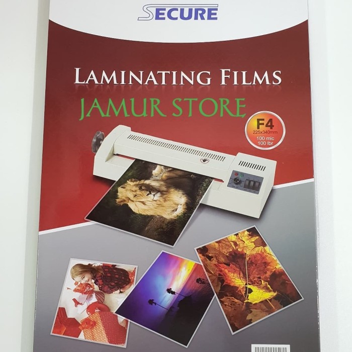 

Limited Plastik Laminating Secure F4 100 Micron