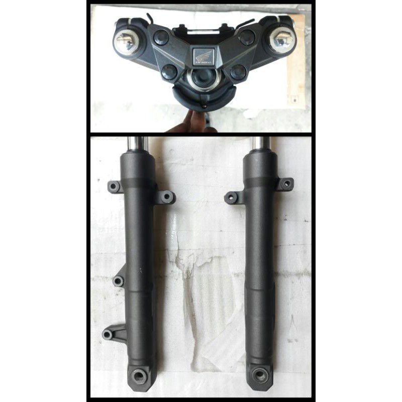 Shock Depan Plus Segitiga Honda CB 150 R Led Original AHM K15G Fullset
- Kondisi Bekas Copotan Motor