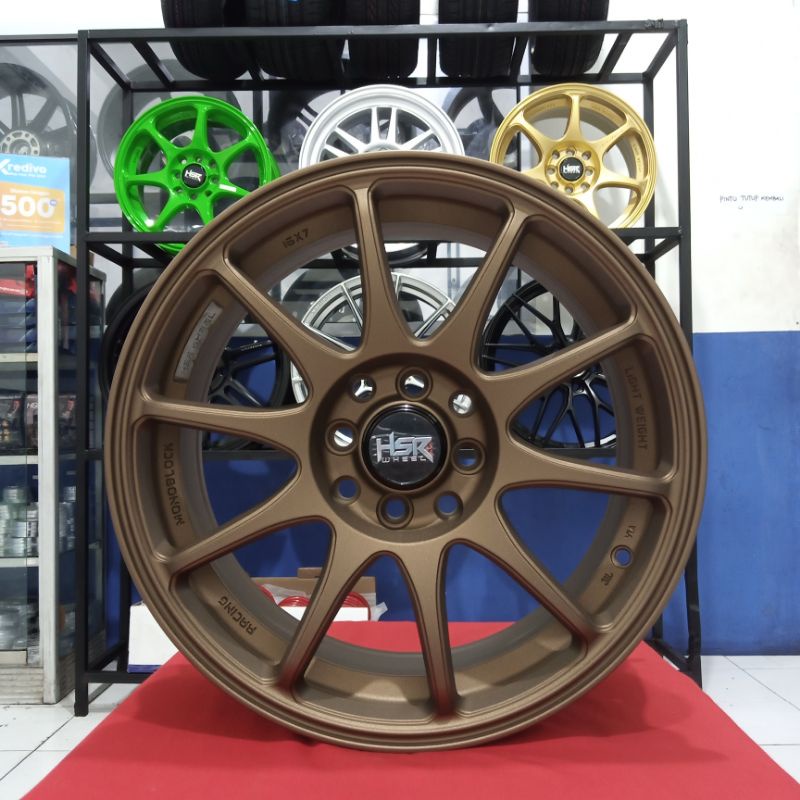 Pelek - Velg Racing Avanza Vios Jazz Mobilio Livina Yaris Kijang dll HSR Indy Ring 16 | Toko Velg Pe