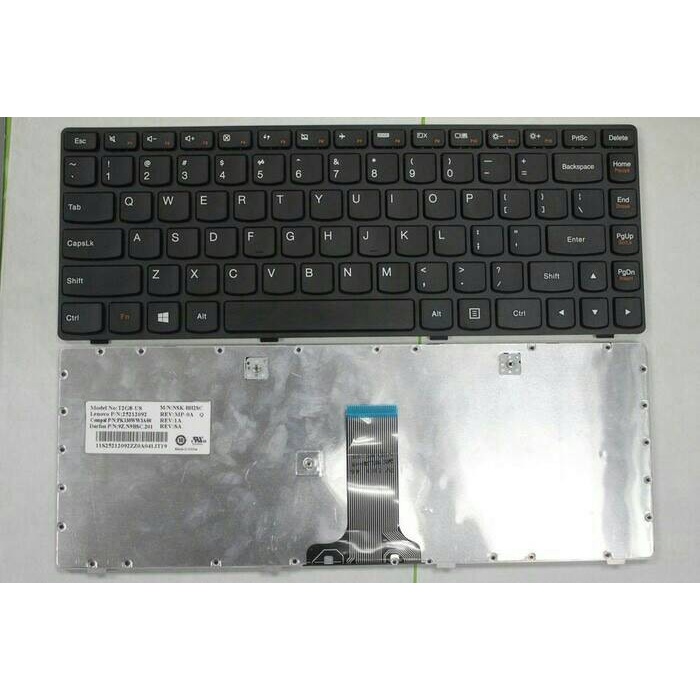 Keyboard Laptop Lenovo G480, G480a, G485, G485g, Z380, Z480, Z485