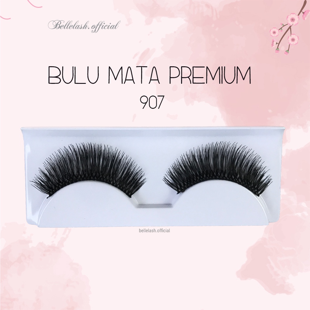 907 Bulu Mata Palsu Handmade Natural False Eyelash Eye Lashes Premium Series