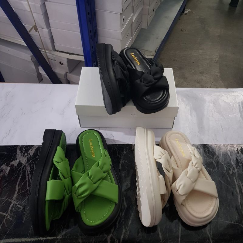 Sandal Sol Tebal Wanita 090280 Sandal Import Oside Mules