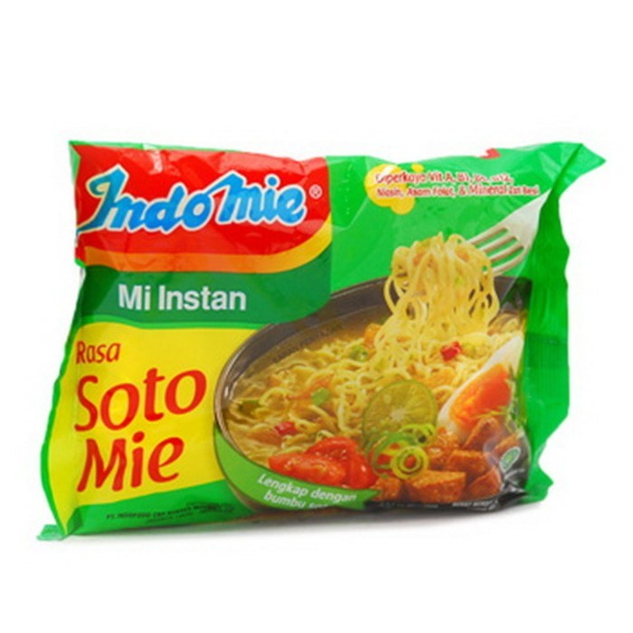 

TERLARIS INDOMIE MIE RASA SOTO MIE 70GR