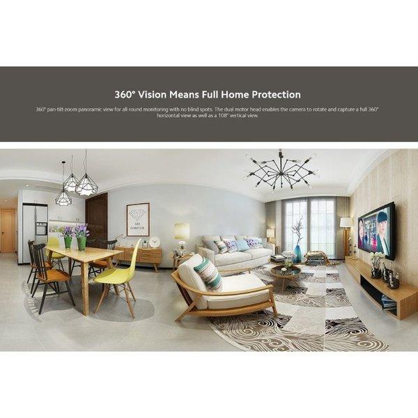 Xiaomi Yi Mijia Smart Dome Ip Cam 360 Camera Cctv 1080P - Xiaomi Cctv Camera