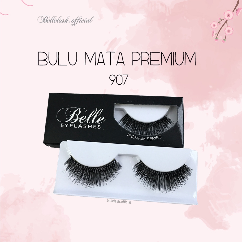 907 Bulu Mata Palsu Handmade Natural False Eyelash Eye Lashes Premium Series