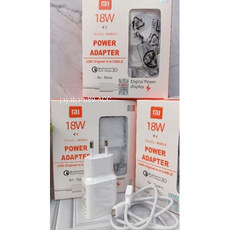 Charger Xiaomi 18 w/ / Type-c