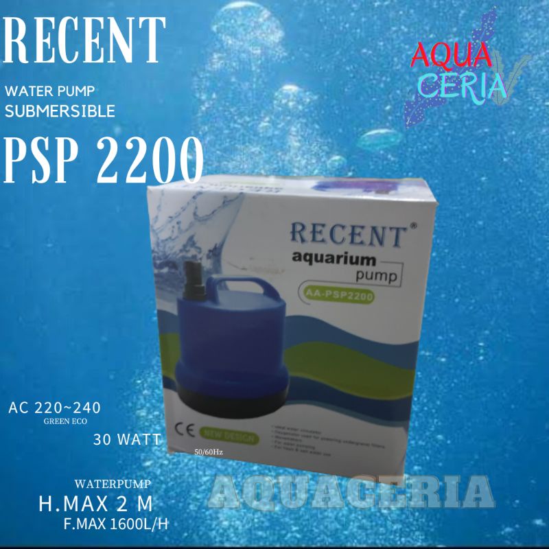 recent aa psp 2200 pompa aquarium kolam ikan power head aquarium