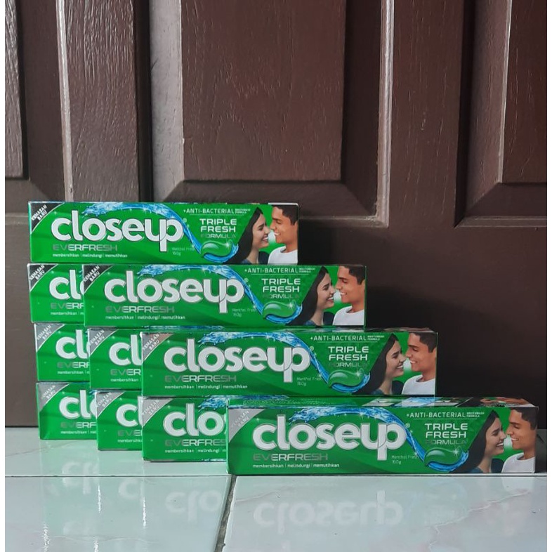 Closeup Close up Pasta Gigi Menthol Fresh 160gr Kemasan baru / Pepsodent Pasta Gigi Murah 225gr x 2 