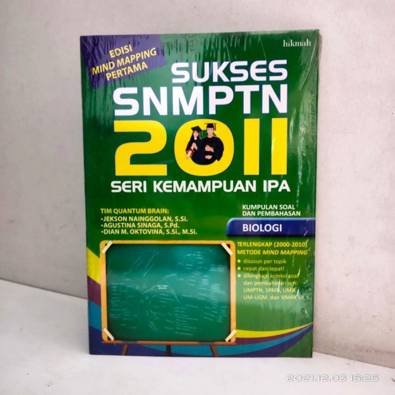 Buku Murah - Buku Sukses SNMPTN 2011 Seri Kemampuan IPA BIOLOGI