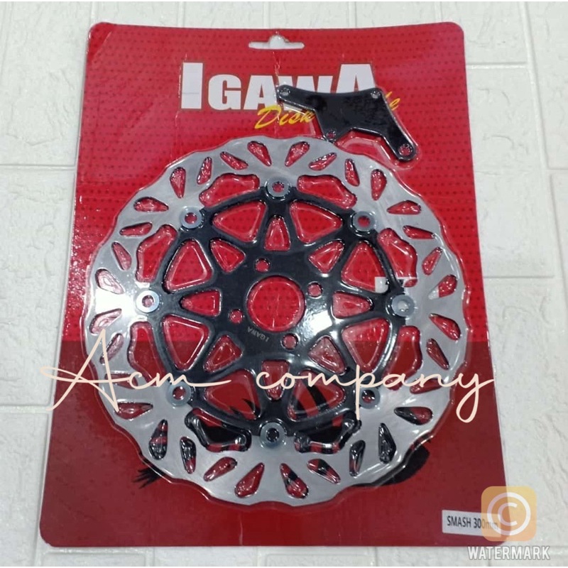 PIRINGAN CAKRAM BESAR 300MM+BREKET COPY PSM - SMASH / SHOGUN 125