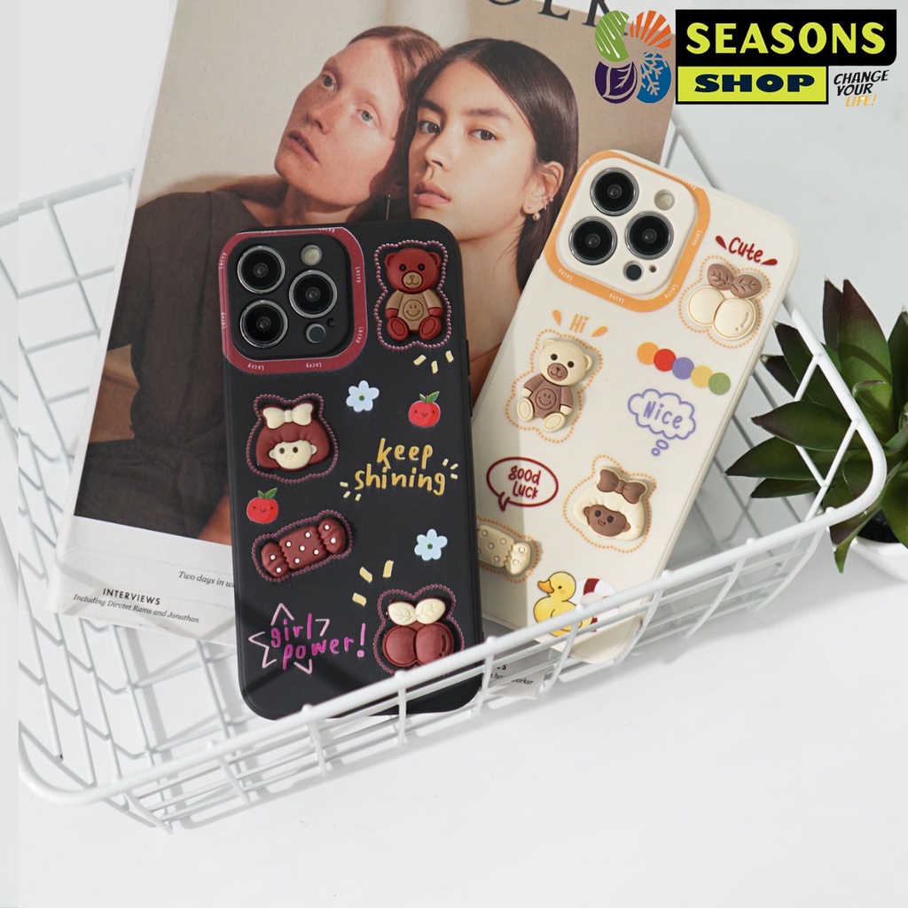 Case 3D Timbul Realme C35 Realme C30 Realme 8 (4G) Realme 8 pro Realme 7 Realme 7i/C17 Realme 6 Real