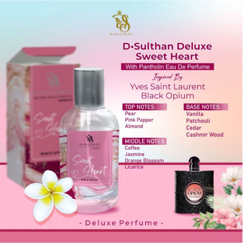 Parfume dsulthan deluxe sweet heart
