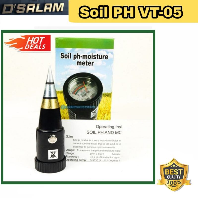 Ph Tanah - Soil ph VT 05 - Soil moisture alat pengukur Ph Tanah