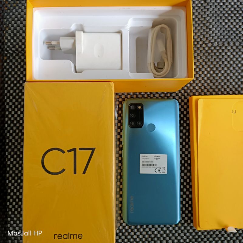 Realme C17 6/256 Second Fullset Ori