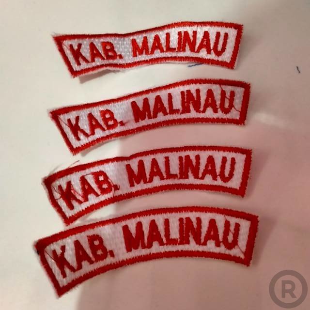 

Menerima pesanan bordiran nama, lokasi sekolah, logo sekolah, lokasi, dan identitas lainnya Bordir Nama Custom