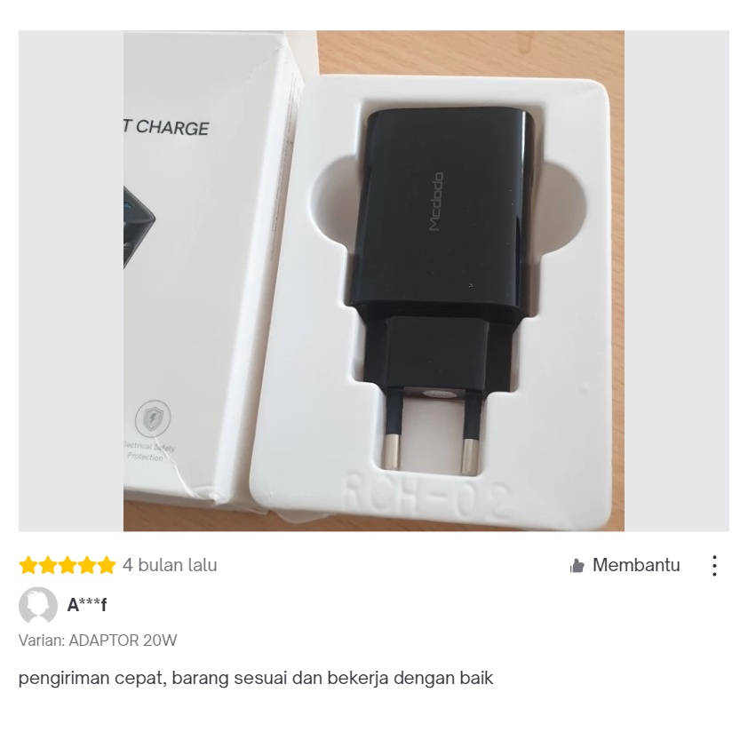 MCDODO CH-8411 CH-8412 Charger USB PD Type C Fast Charge 20W QC 3.0