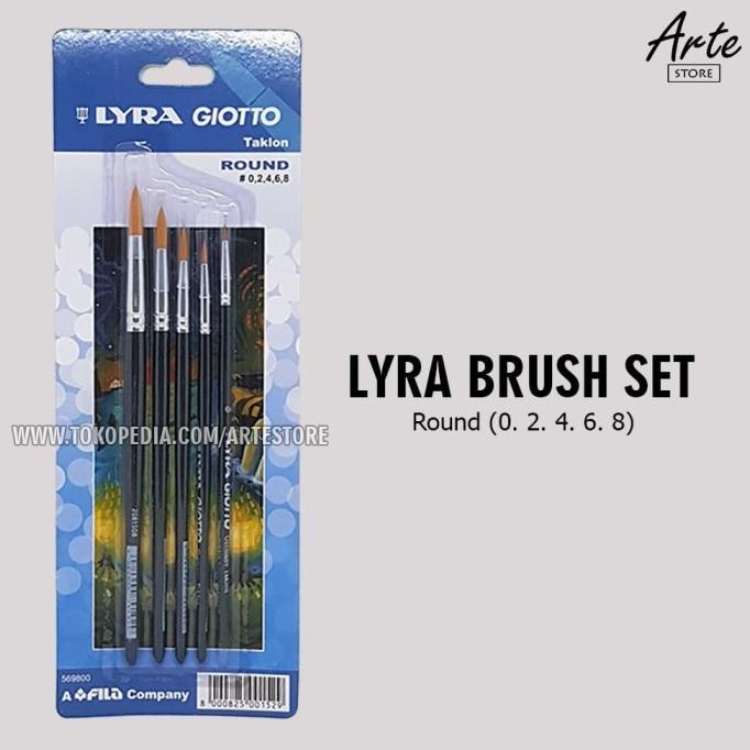 

[COD] Kuas Lukis Lyra Round Set SPECIAL Kode 873