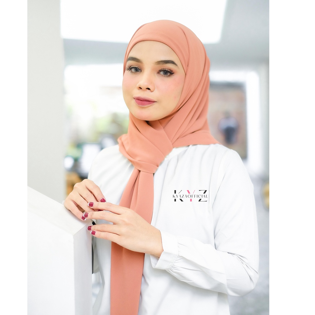 K͙Y͙Z͙ Hijab SegiEmpat Instan Plus Inner 2 Layer | SegiEmpat Instan | Ceruty Babydoll