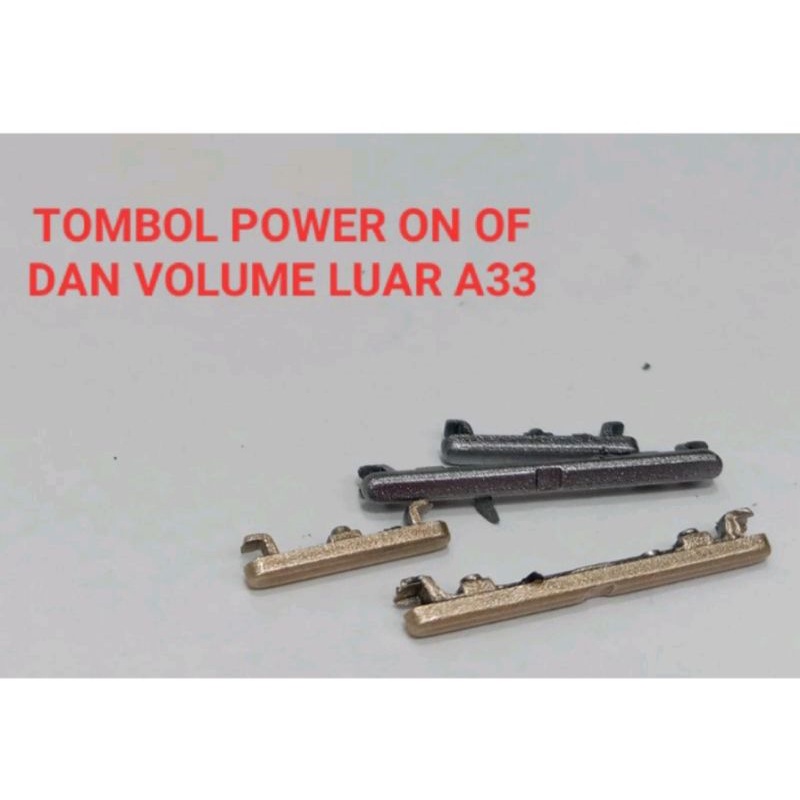 TOMBOL LUAR PLASTIK ON OF OFF VOLUME OPPO A33 A33W NEO 7