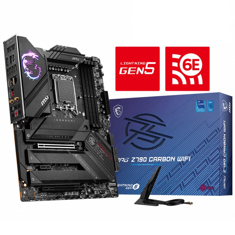 MSI MPG Z790 CARBON WIFI DDR5 INTEL Z790 LGA1700 MOTHERBOARD