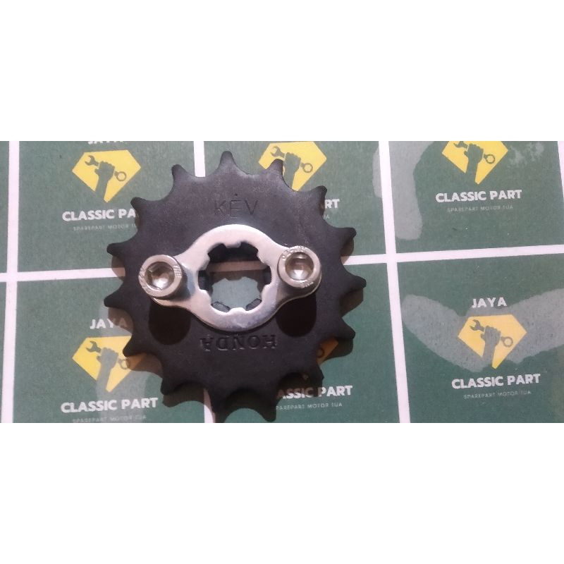 BAUT + KLEMAN GEAR GIR DEPAN CB100 CB125 GL100 GL125 GL PRO GL MAX NEOTECH MEGAPRO TIGER