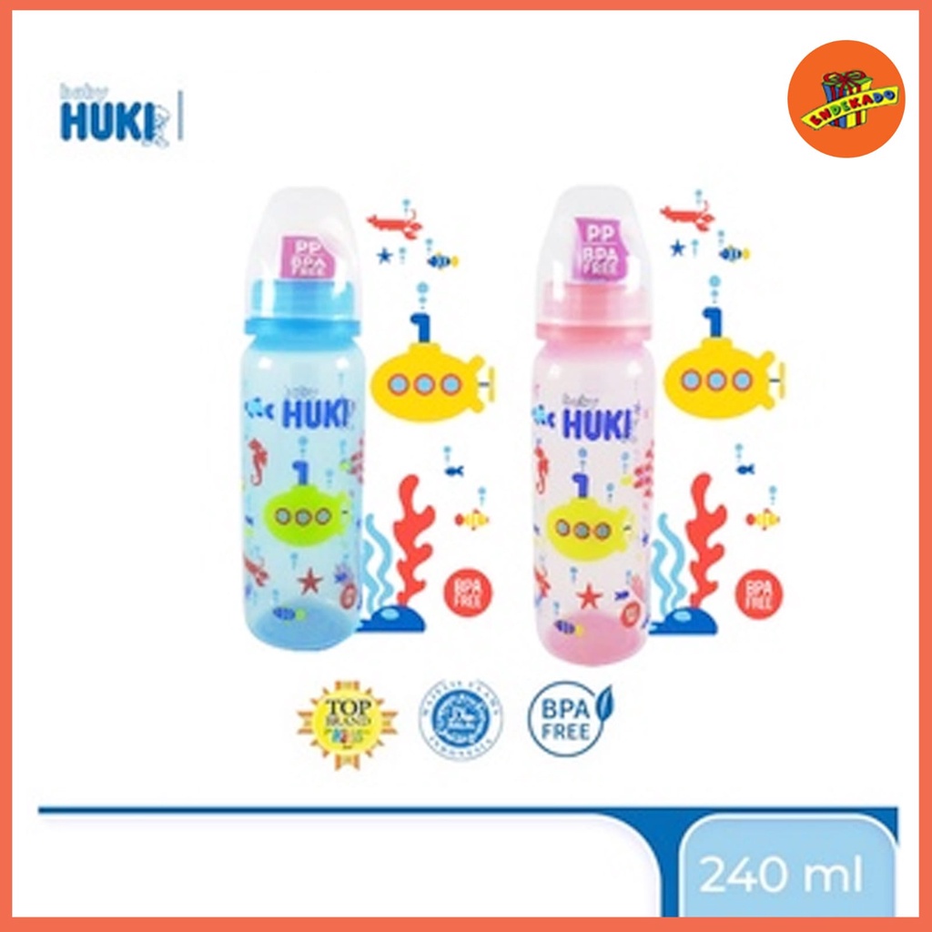 MAKASSAR! HUKI BOTOL SUSU CI 0344 240ml  - Botol Susu Kapal Selam