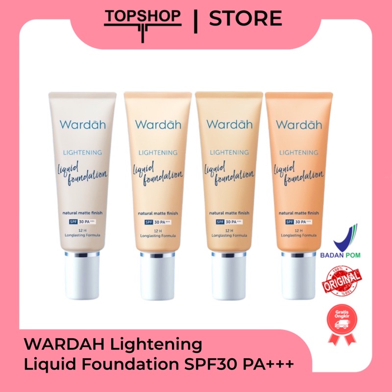 Wardah Lightening Liquid Foundation