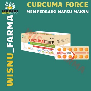 Curcuma FCT 10 Tablet memelihara fungsi hati & nafsu makan